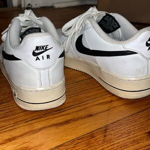 Nike Air White and Black Sneakers